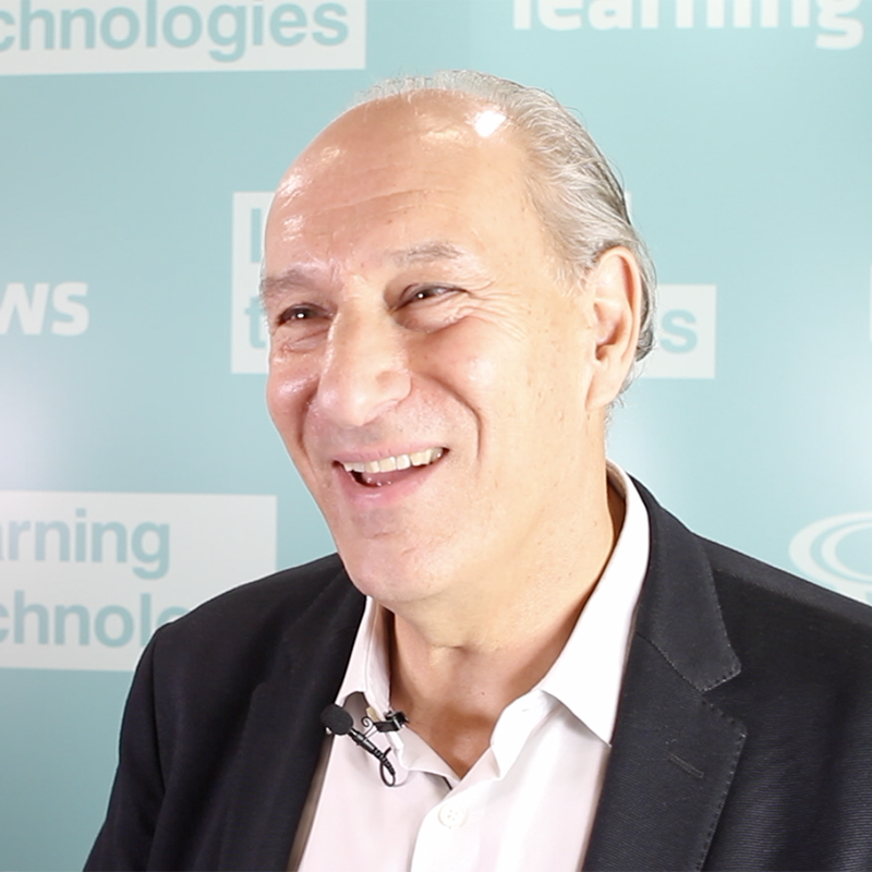 Author and presenter on learning and leadership, Nigel Paine talking to Learning News about building a learning culture at LTSF 2018